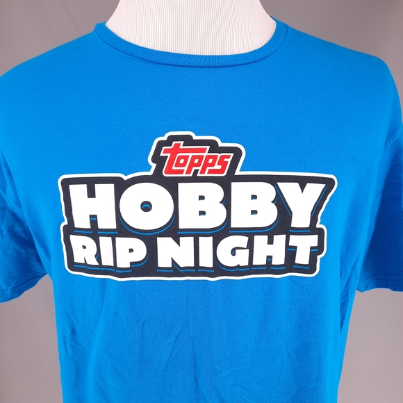 Topps Other - 2024 Topps Trading Cards Hobby Rip Night Blue T-shirt Adult XL